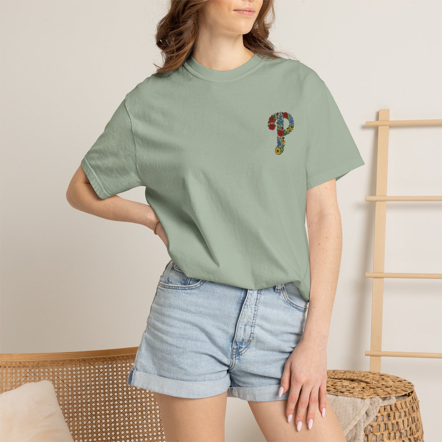 Floral P T-Shirt