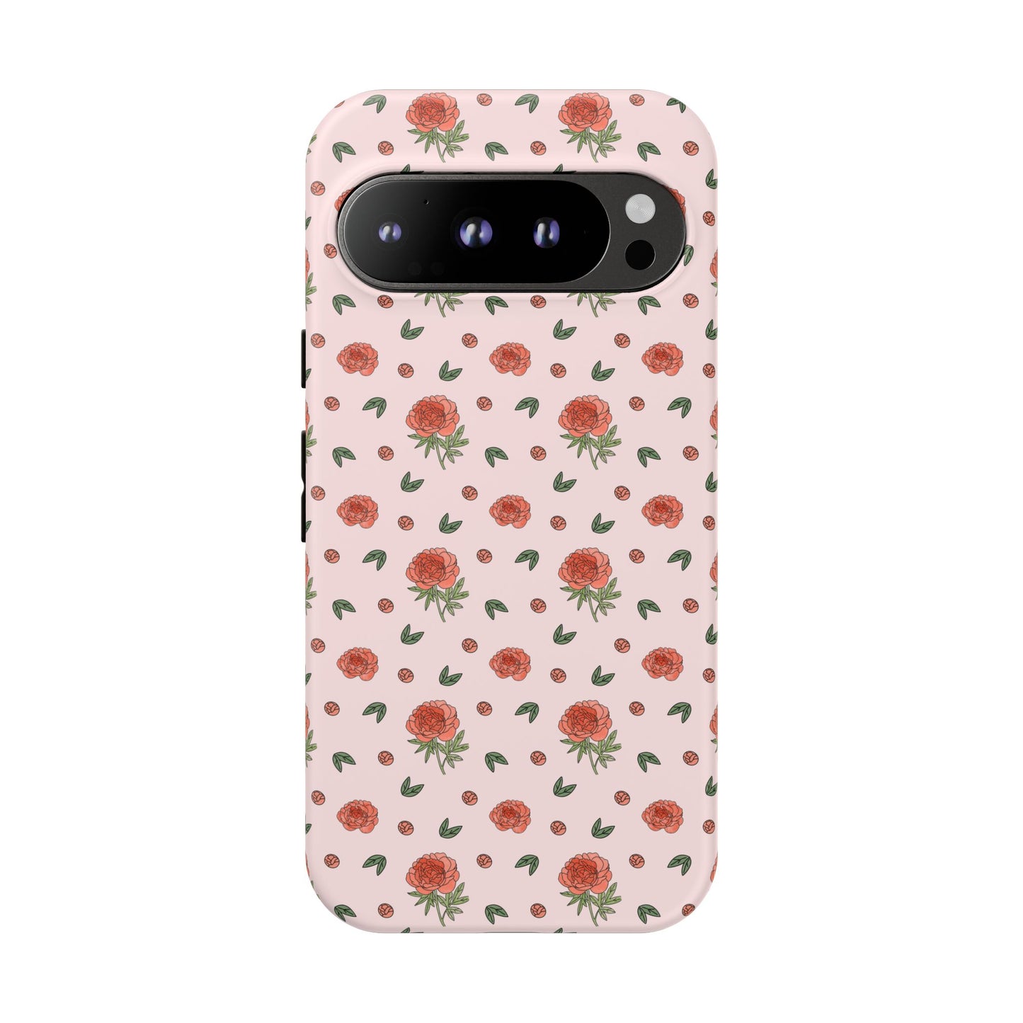 Peony Collage Phone Case