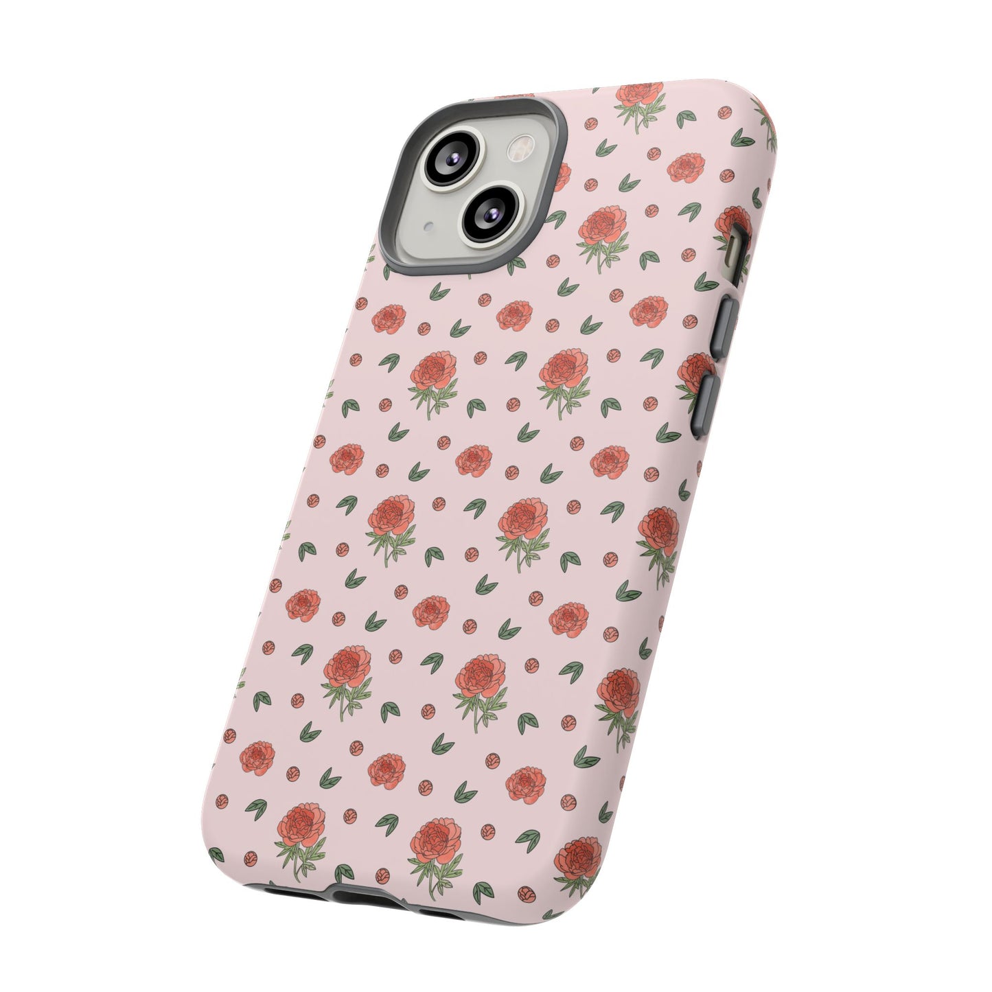 Peony Collage Phone Case