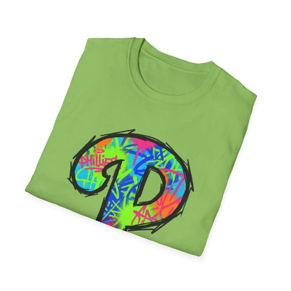 80s Funky 'P' Retro T-Shirt