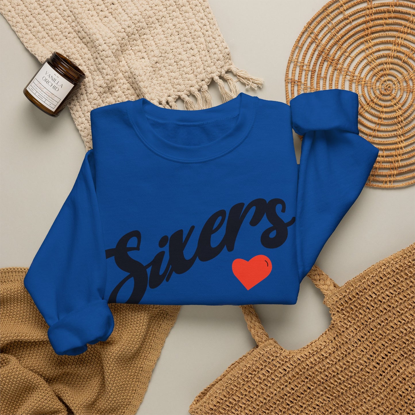 Sixers Heart Sweatshirt