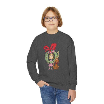 Cindy Lou Youth Crewneck Sweatshirt