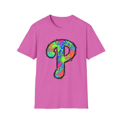 80s Funky 'P' Retro T-Shirt