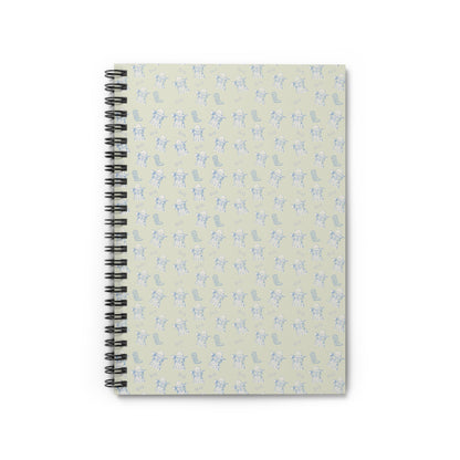 Cowboy Dog Spiral Notebook - Ruled Line