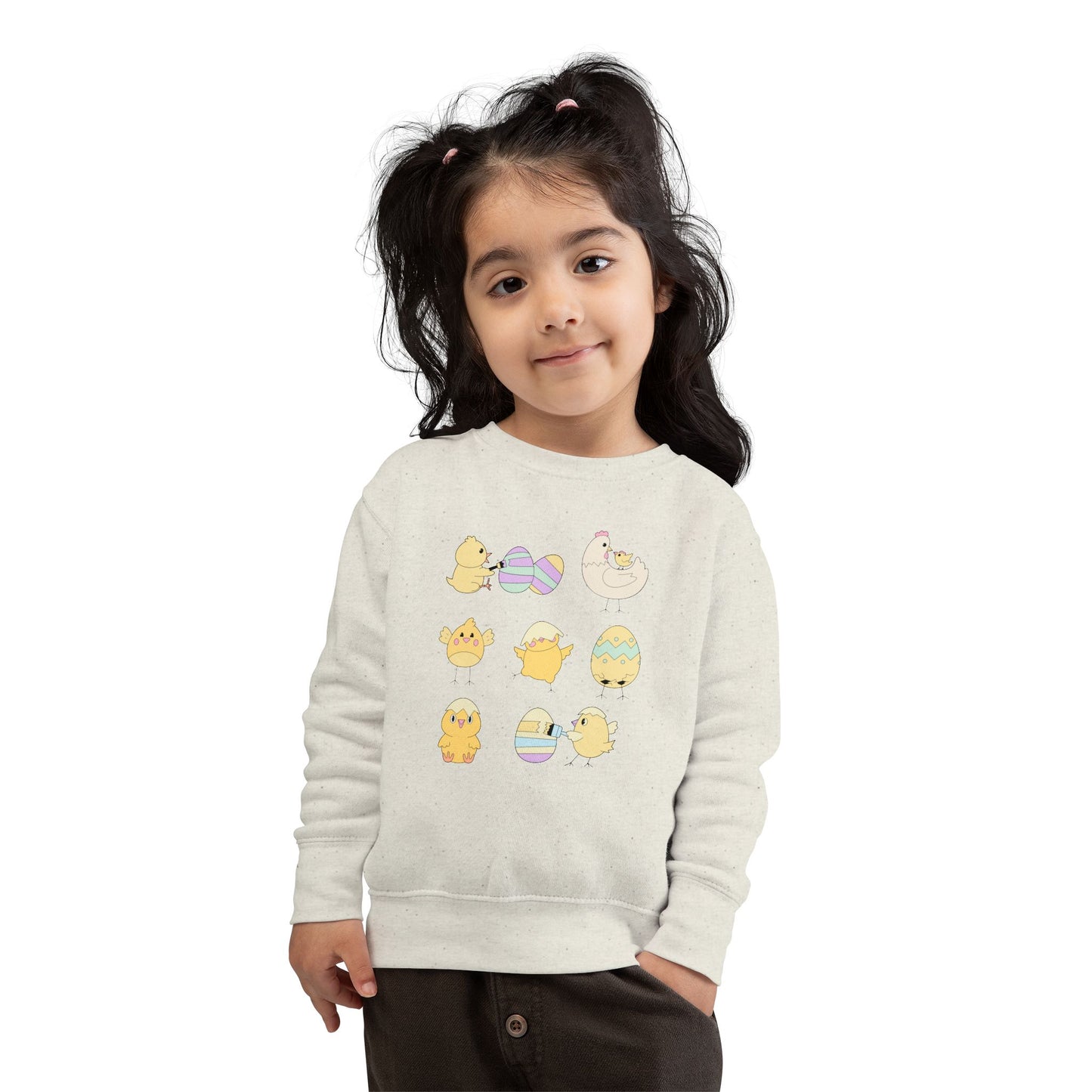 Baby Chick Easter Toddler Sweatshirt