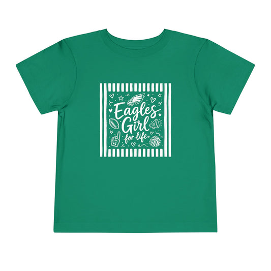 Eagles Girl Collage Toddler Tee
