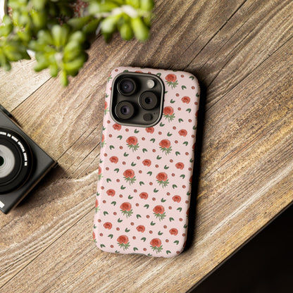 Peony Collage Phone Case