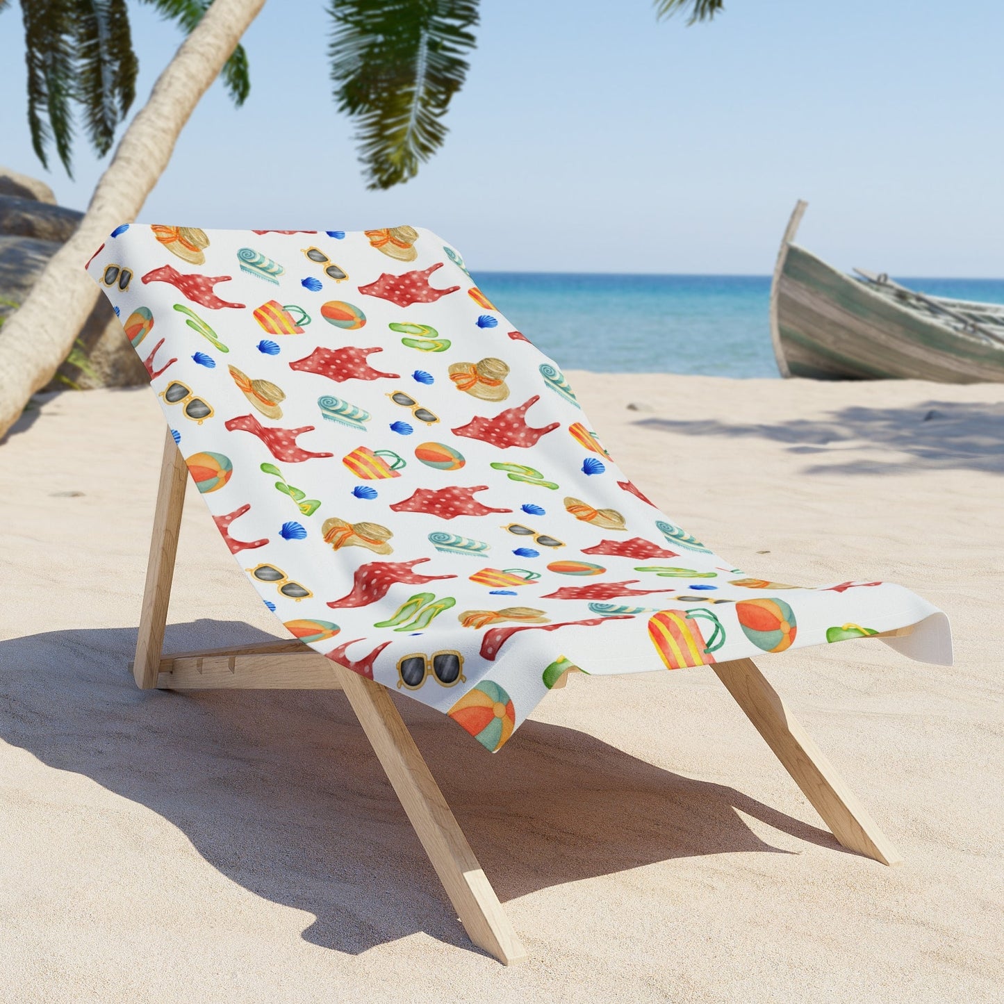 Colorful Summer Beach Towel