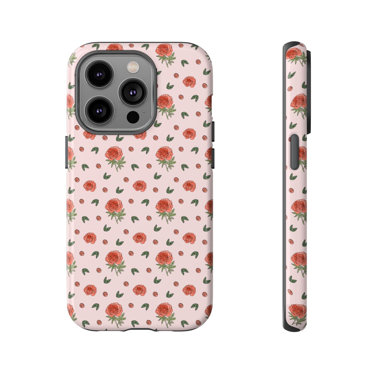 Peony Collage Phone Case