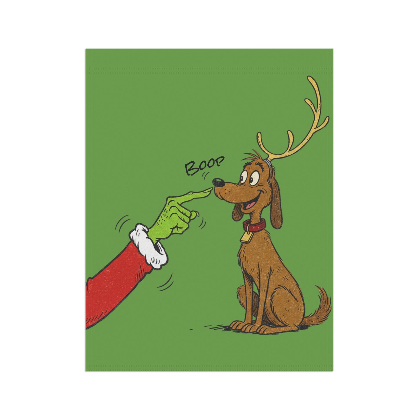 Grinch Boop Garden & House Banner