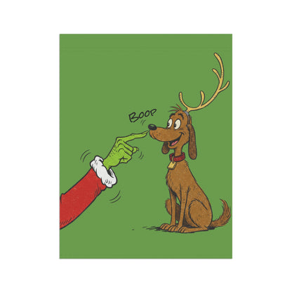 Grinch Boop Garden & House Banner