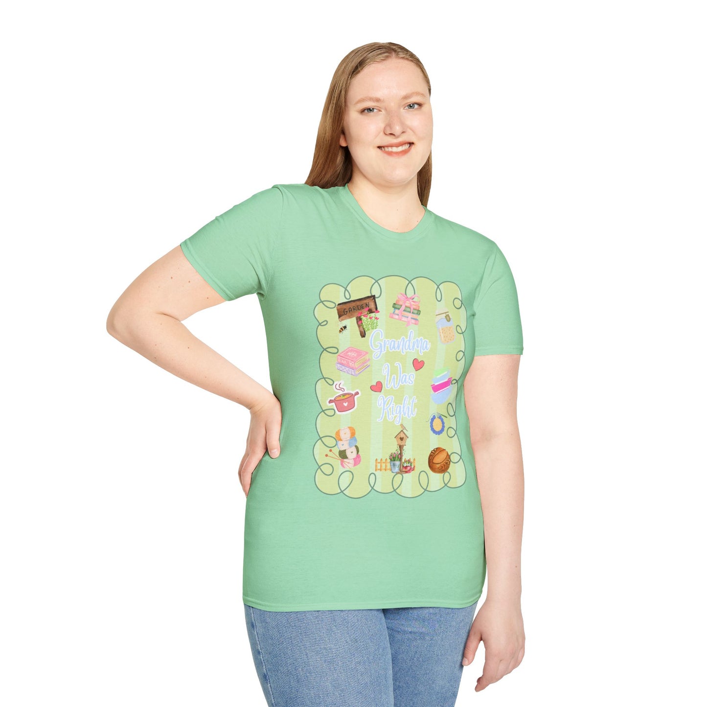 Grandma Was Right Doodle T-Shirt