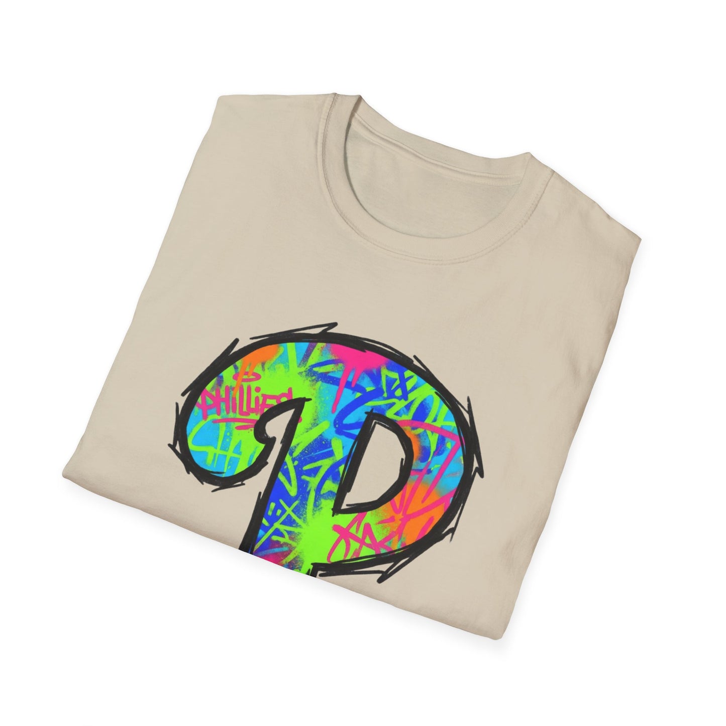 80s Funky 'P' Retro T-Shirt