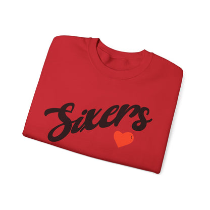 Sixers Heart Sweatshirt
