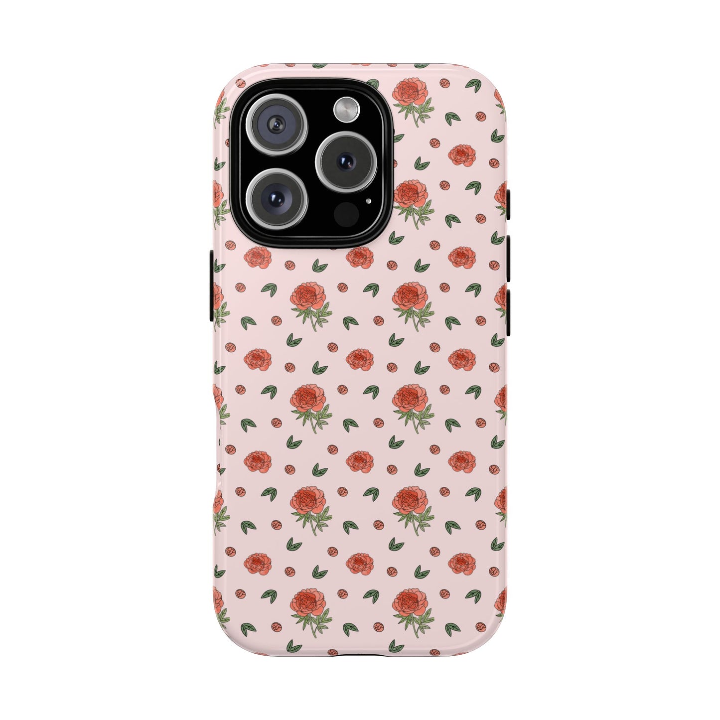 Peony Collage Phone Case