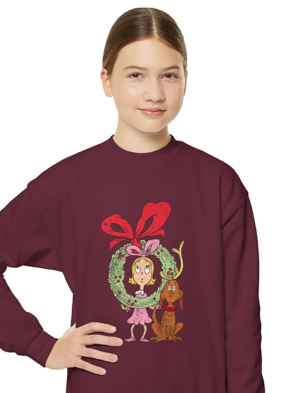Cindy Lou Youth Crewneck Sweatshirt