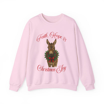 Donkey Christmas Sweatshirt