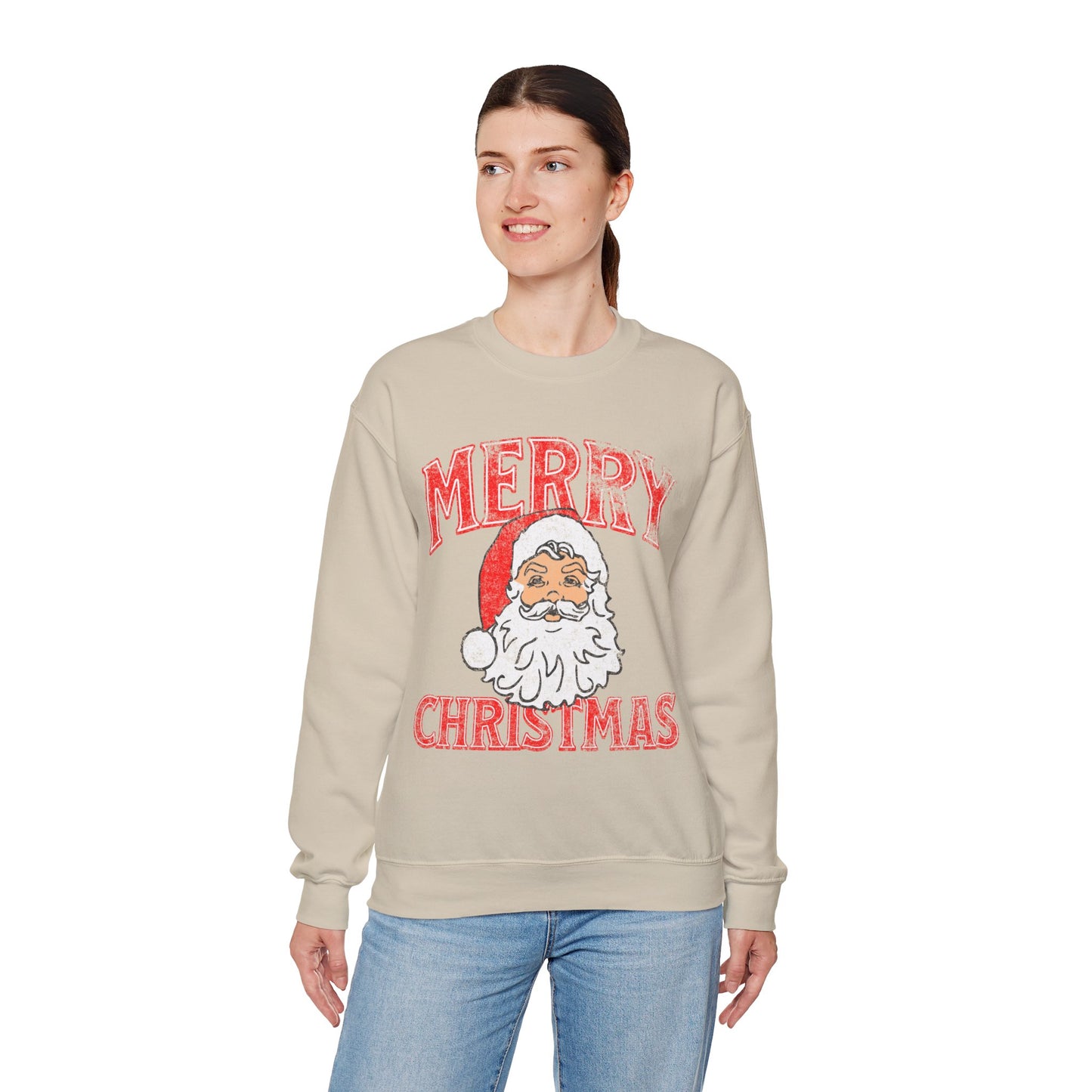 Merry Christmas Unisex Heavy Blend™ Crewneck Sweatshirt