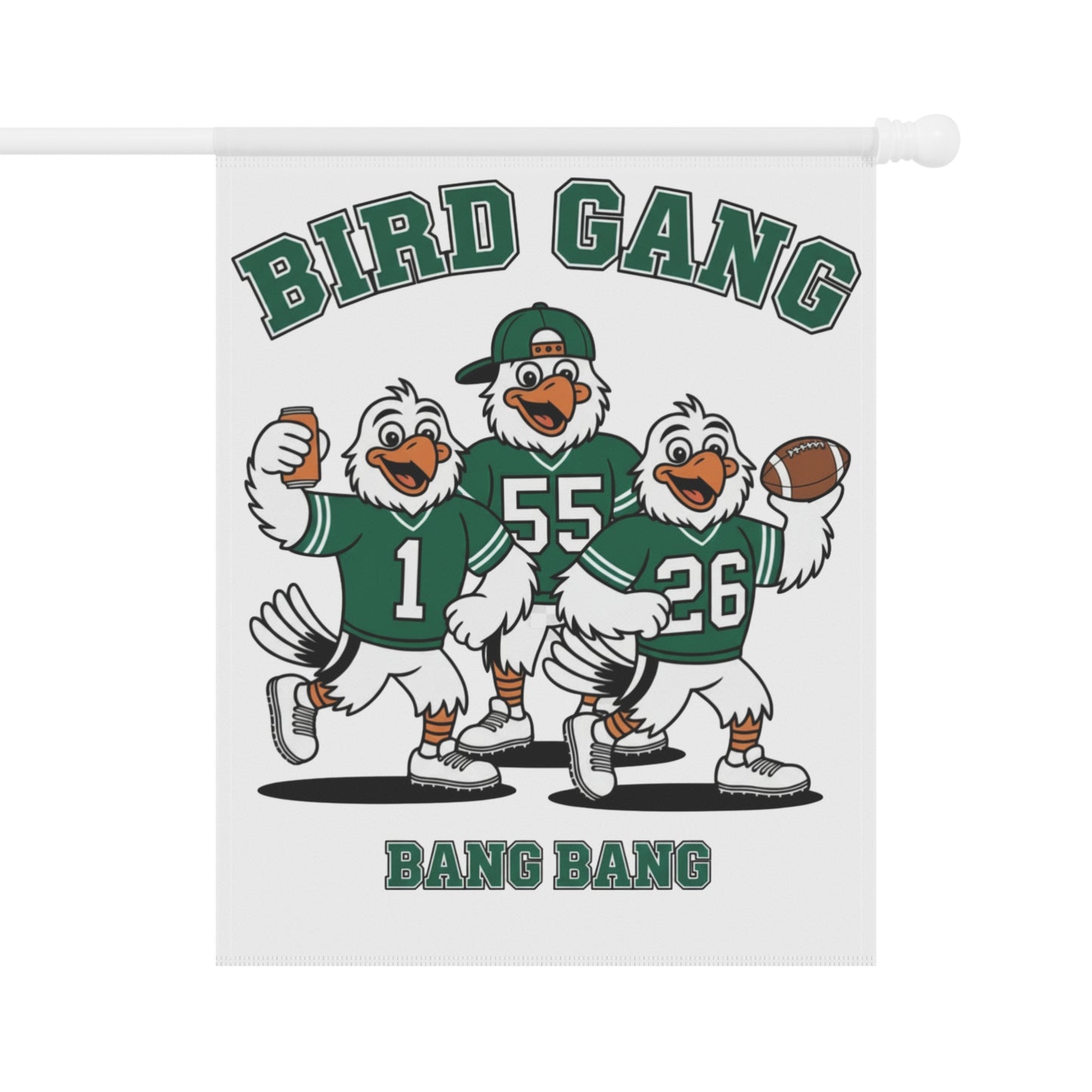 Bird Gang Garden & House Banner