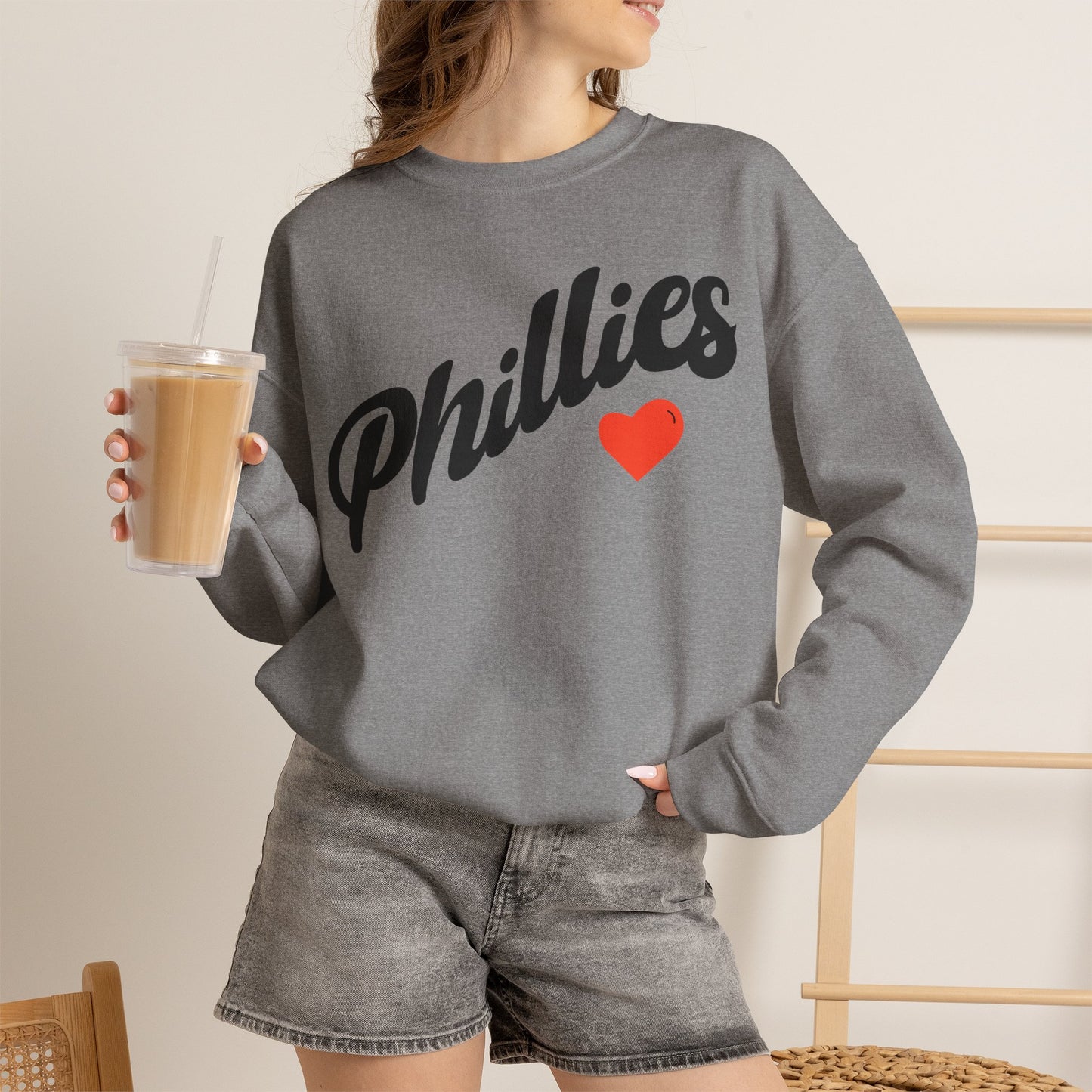 Phillies Heart Sweatshirt