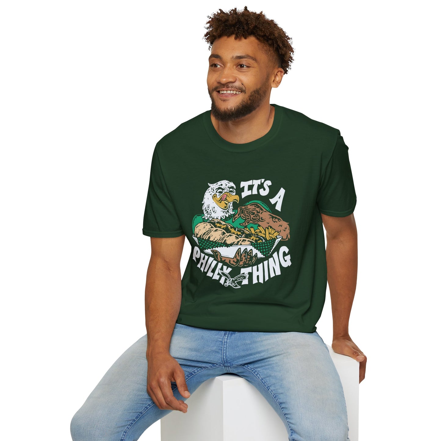 Cheesesteak Unisex Softstyle T-Shirt