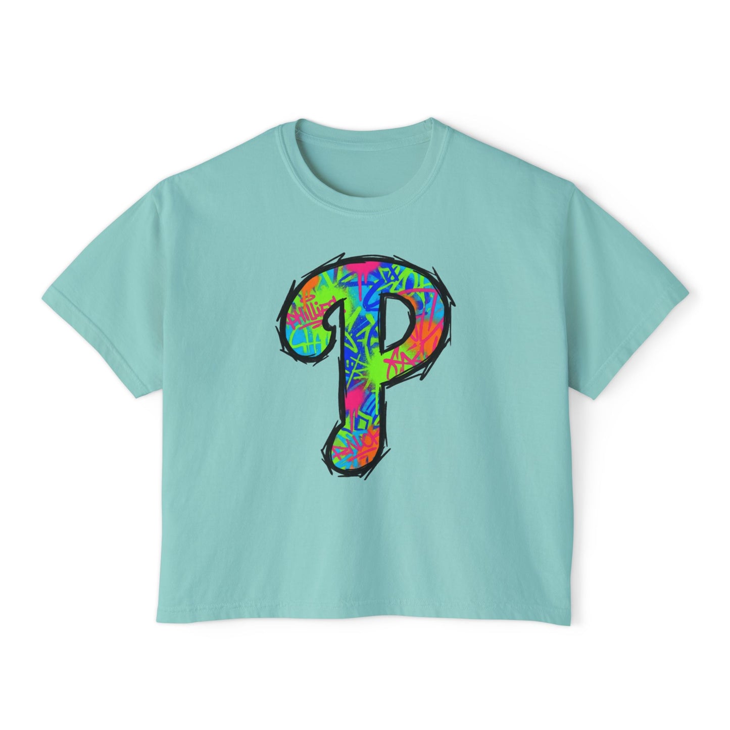 Funky 80s  'P' Retro Print