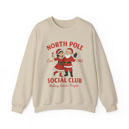 Santa Social Sweatshirt