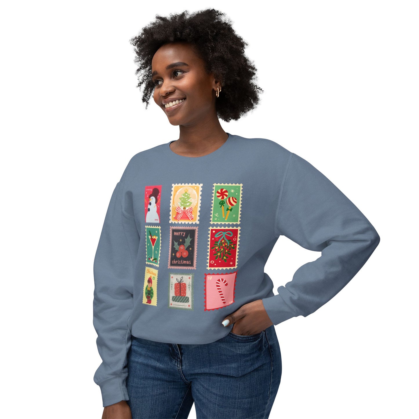 Christmas Stamp Sweatshirt