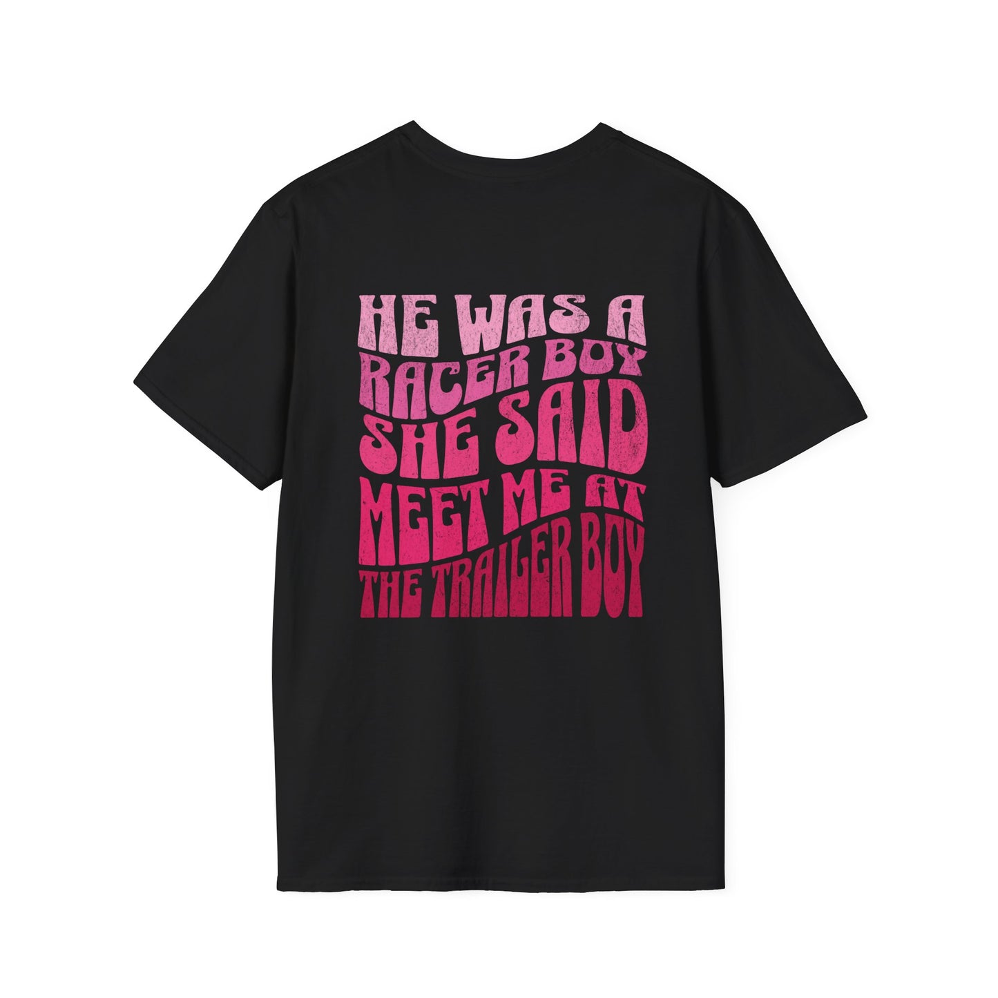 Racer Boy Pink T-Shirt