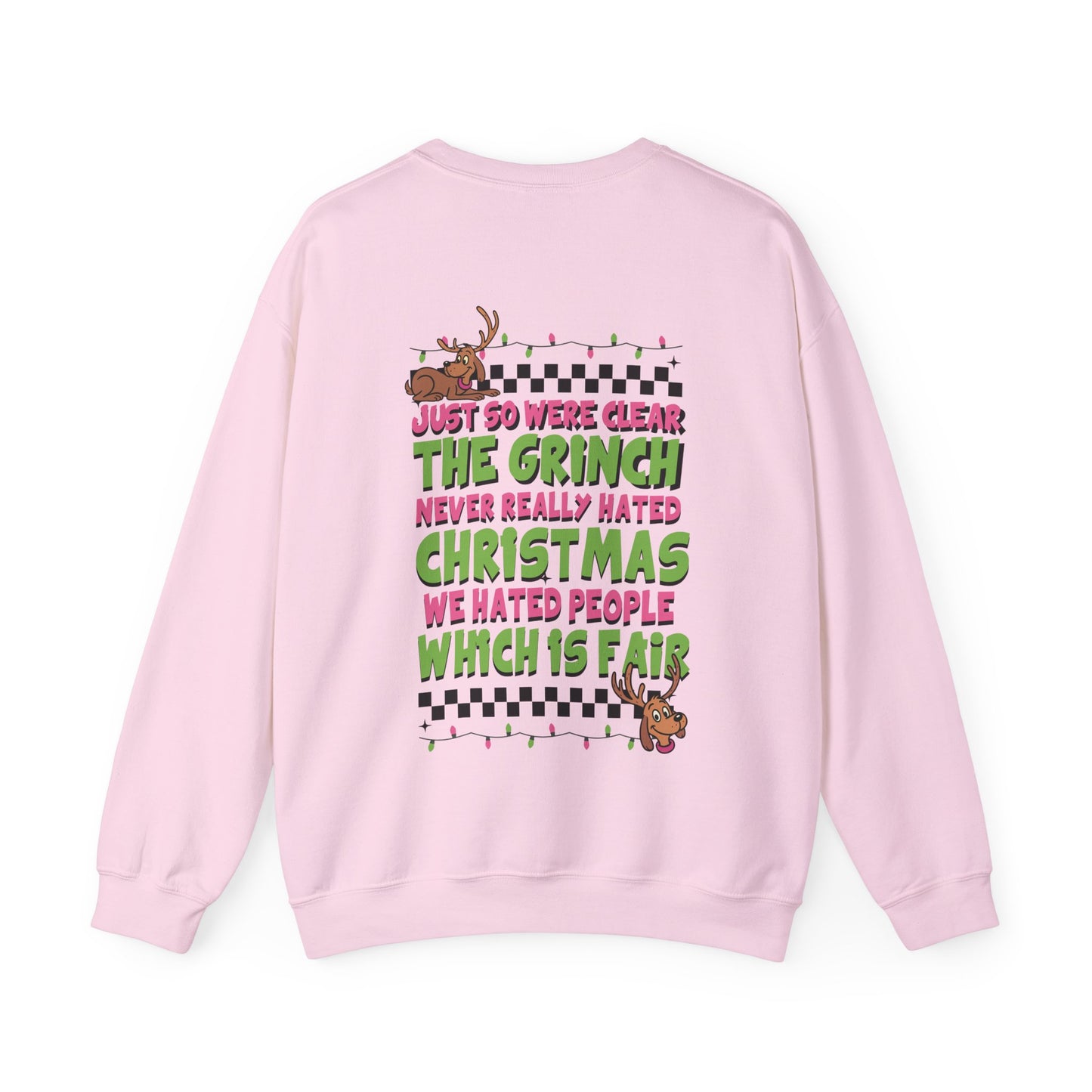 Grinch Crewneck Sweatshirt