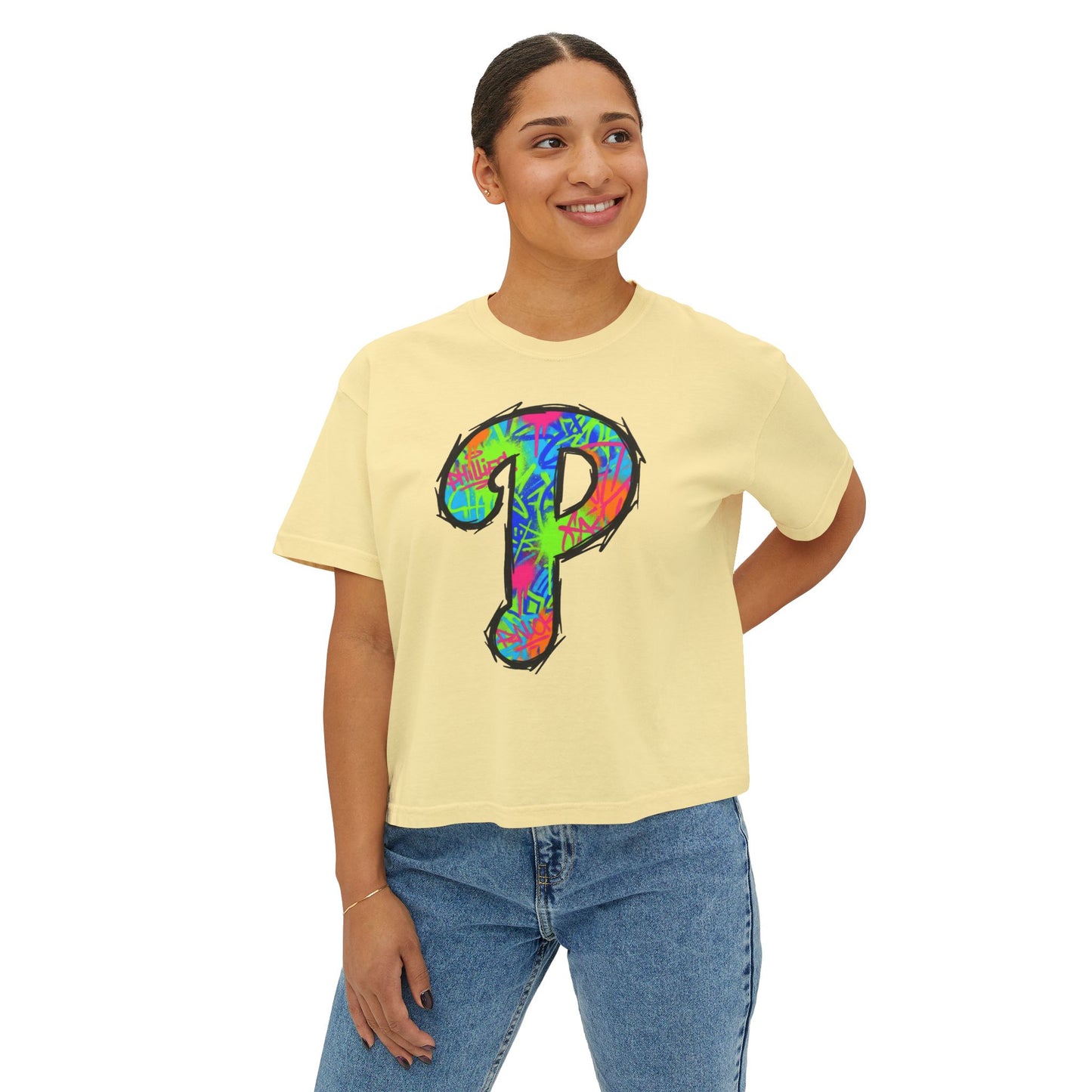 Funky 80s  'P' Retro Print