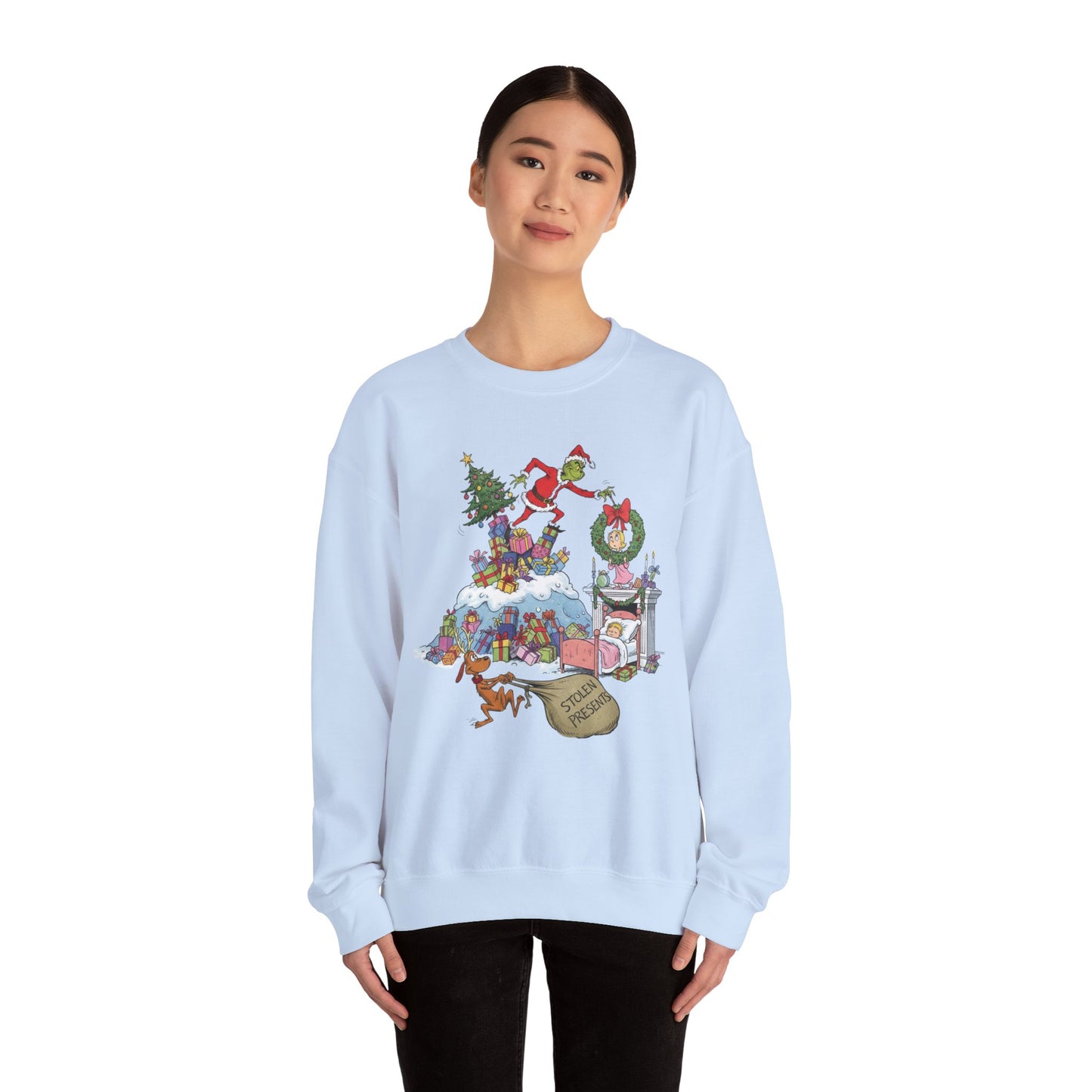 Grinch Presents Unisex Heavy Blend™ Crewneck Sweatshirt