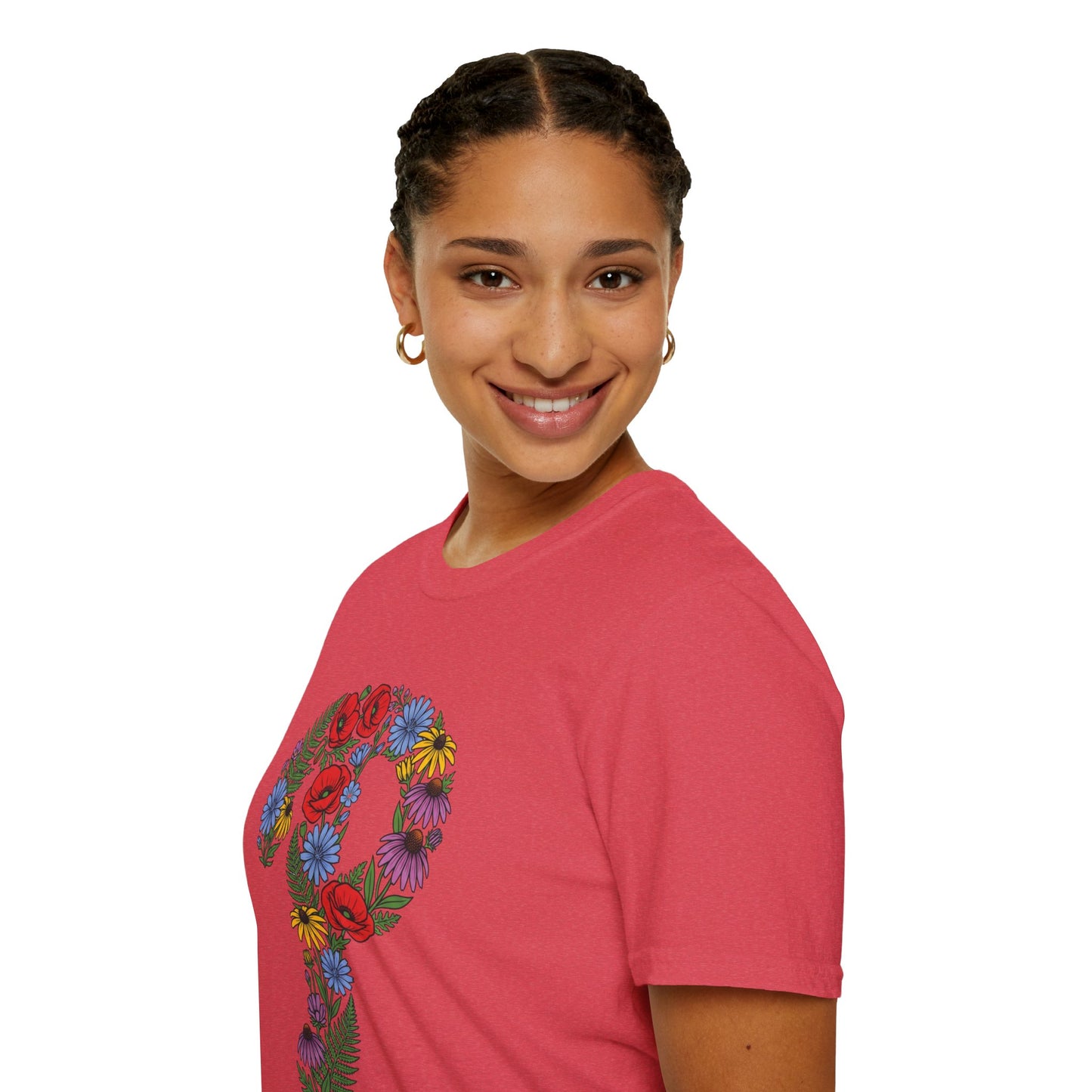 Floral  P T-Shirt
