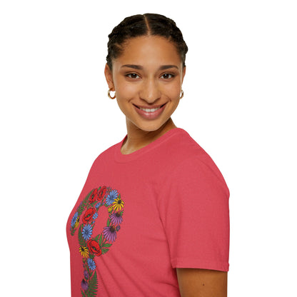 Floral  P T-Shirt