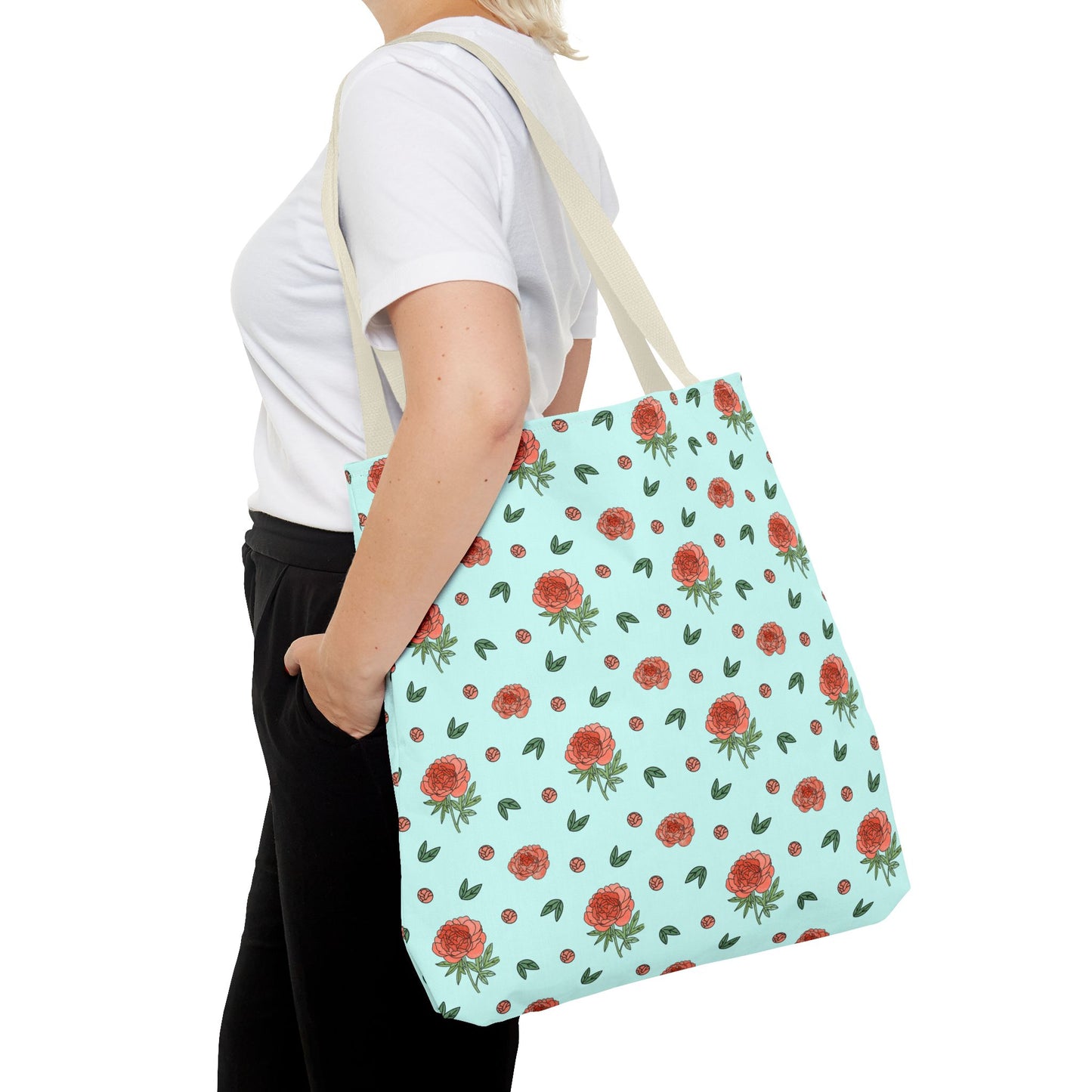 Peony Tote Bag