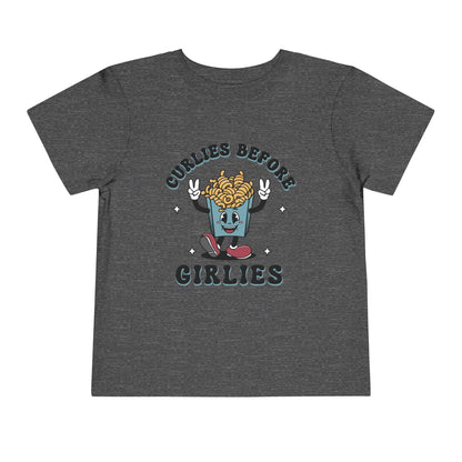 Curlies Before Girlies Toddler Tee