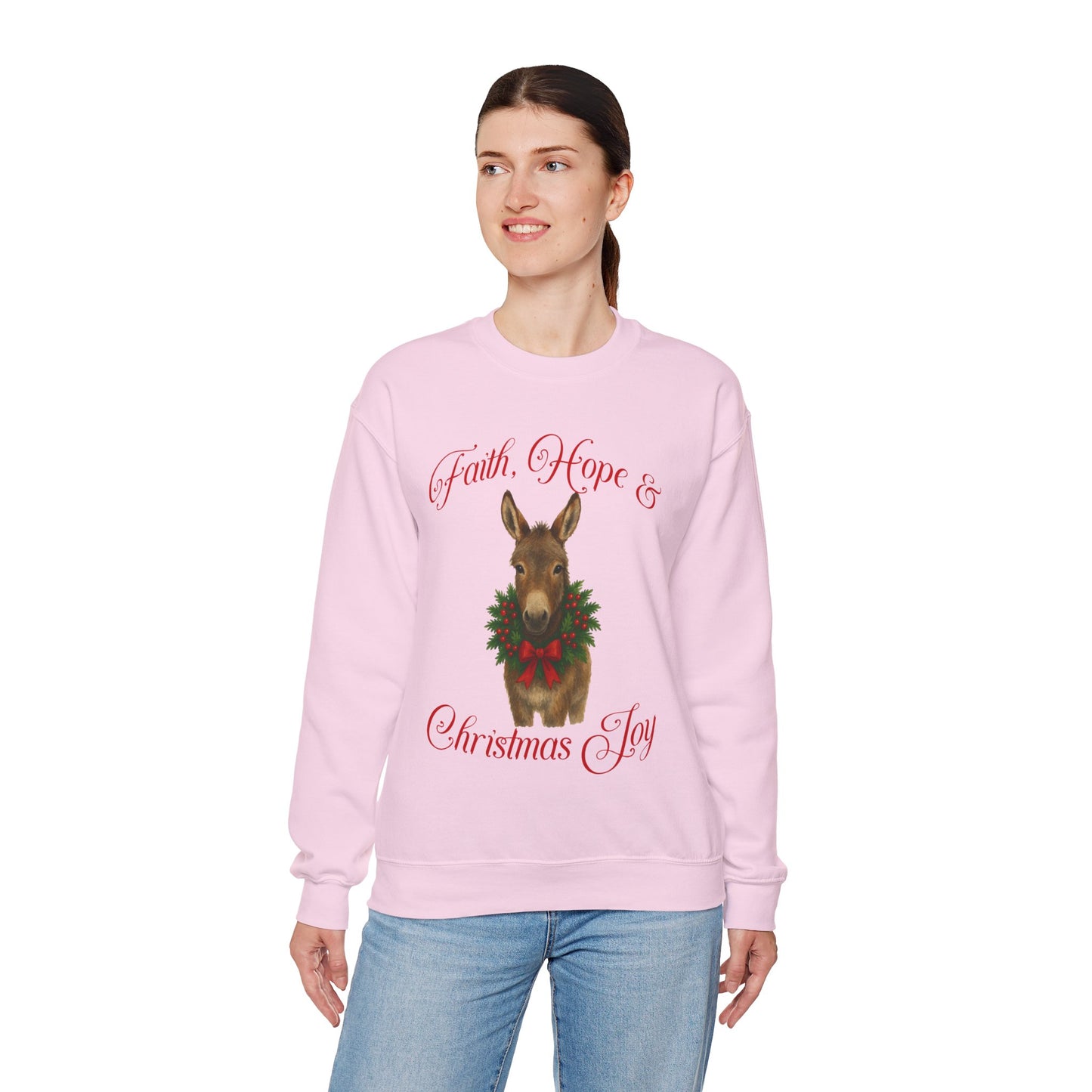 Donkey Christmas Sweatshirt