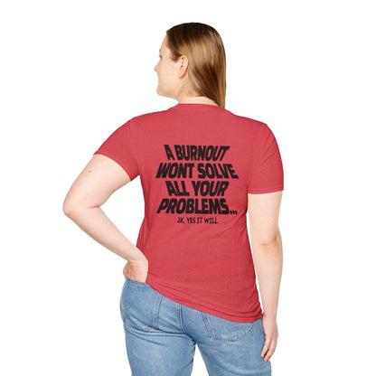 Burnout T-Shirt Black