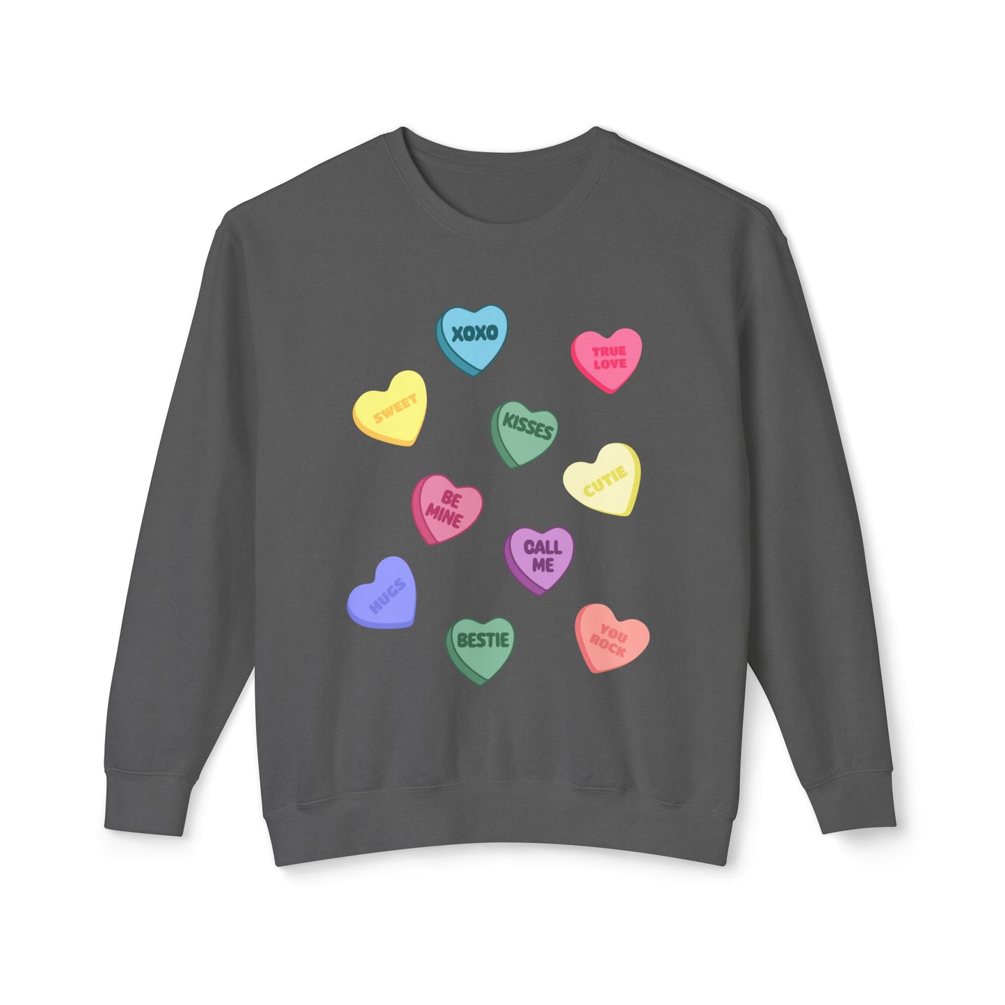 Candy Heart Crewneck Sweatshirt