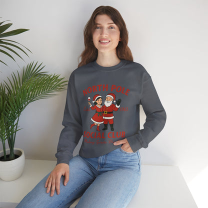 Santa Social Sweatshirt