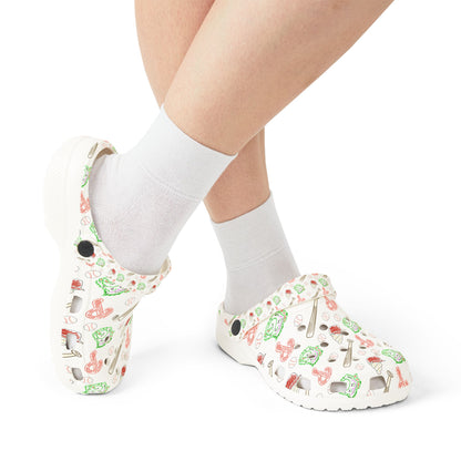 Philly Pattern Clogs — EVA Foam Slip-On Shoes