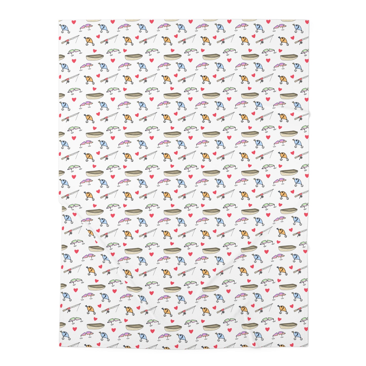 Fishing Lure Baby Swaddle Blanket