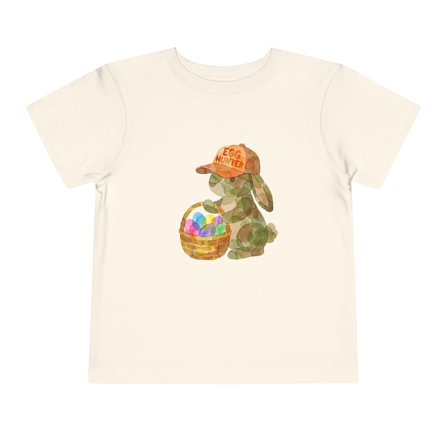 Camo Easter Bunny "Egg Hunter" Toddler Tee