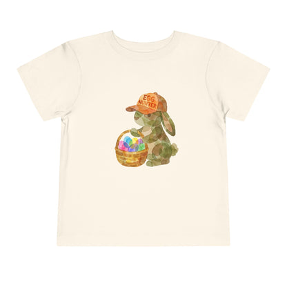 Camo Easter Bunny "Egg Hunter" Toddler Tee