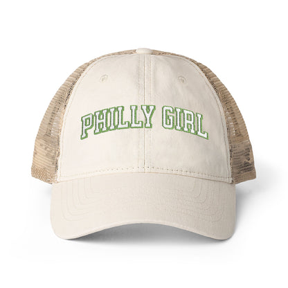 Philly Girl Women's Washed Mesh-Back Cap