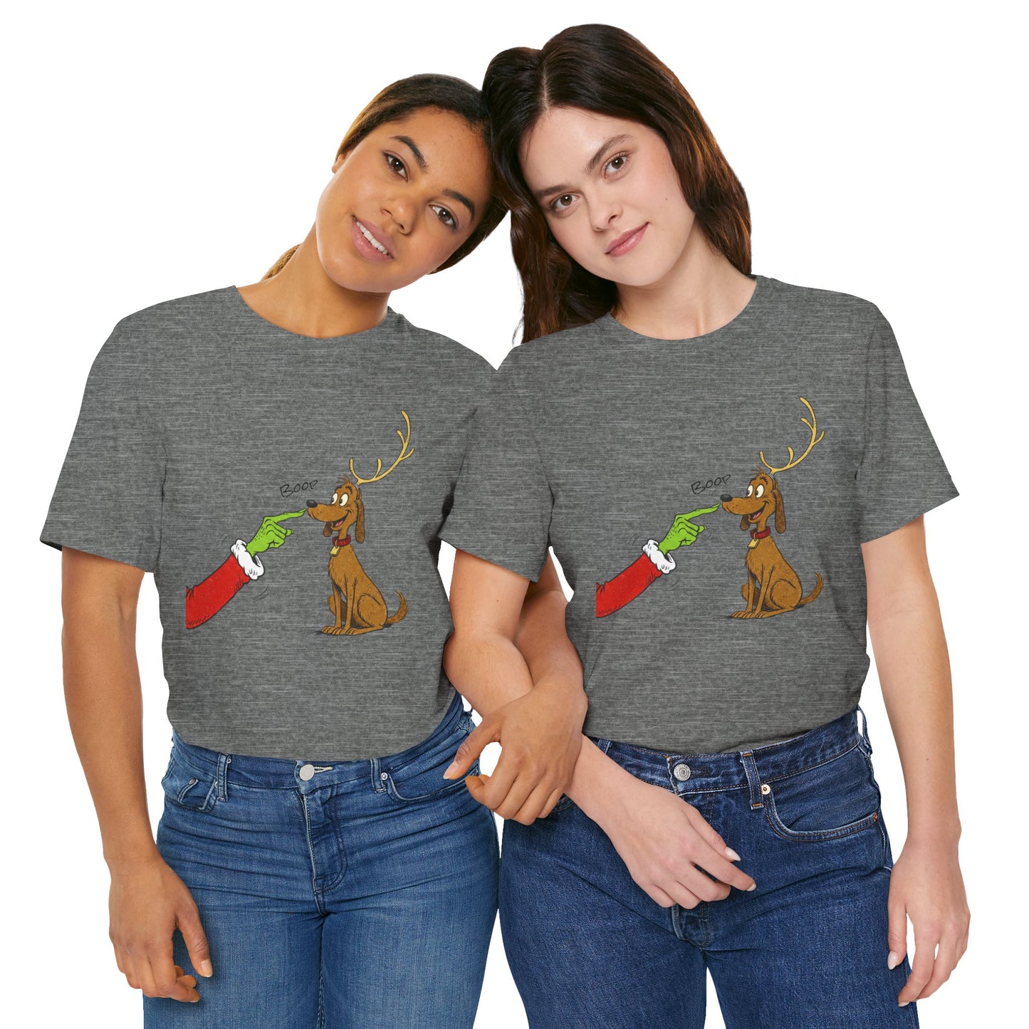 Grinch Boop Unisex Jersey Short Sleeve Tee