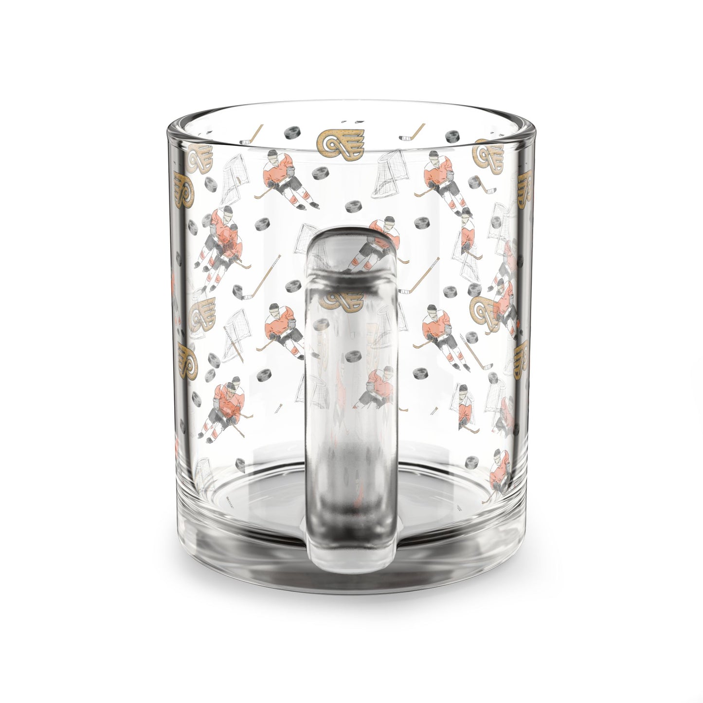 Flyers Glass Mug, 10oz