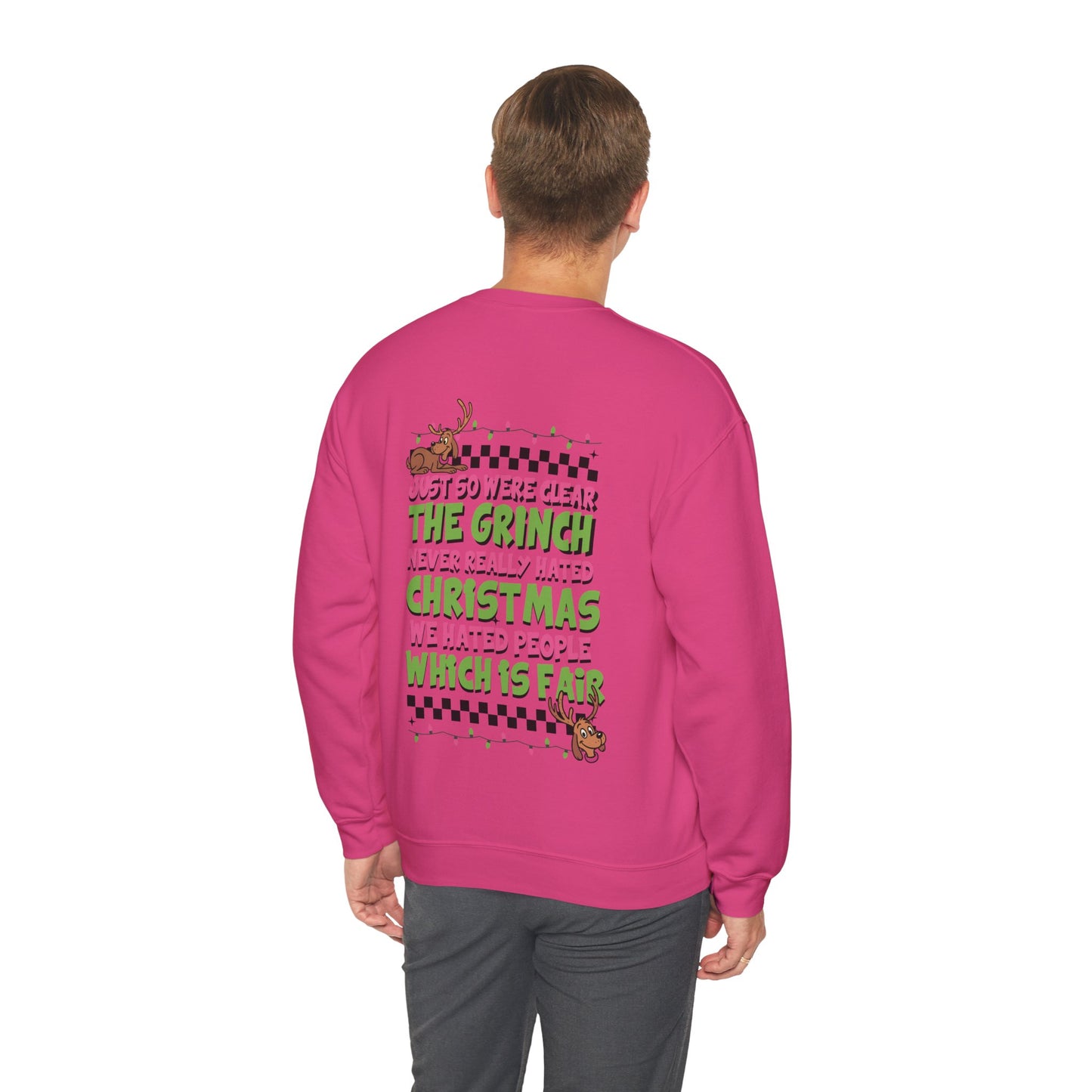 Grinch Crewneck Sweatshirt