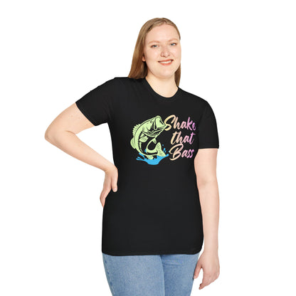 Shake That Bass Neon Gradient T-Shirt
