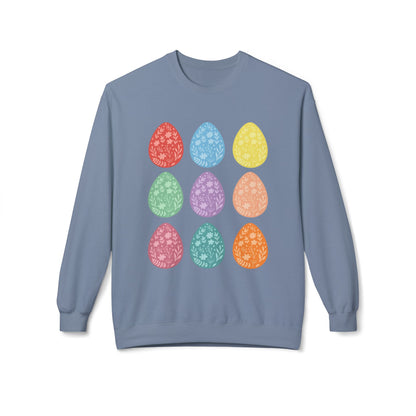 Vintage Easter Eggs Sweatshirt
